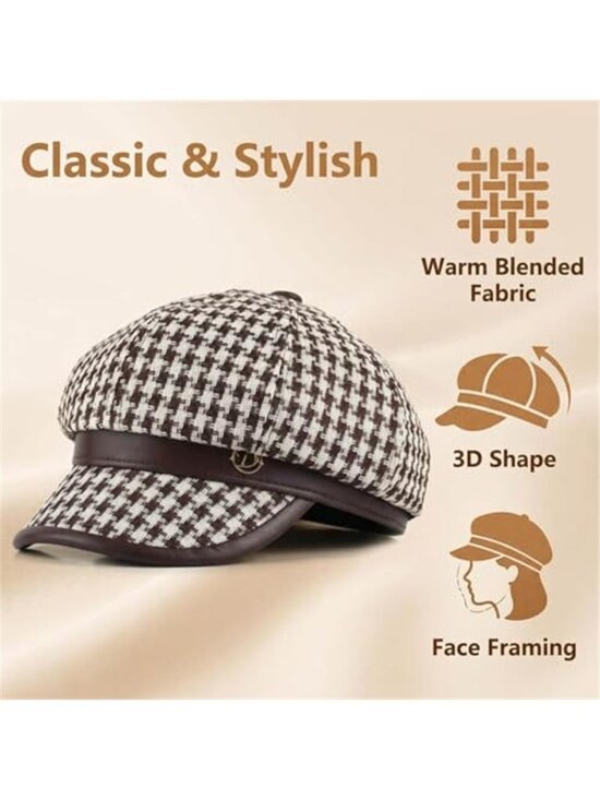 Women\'s Newsboy Cap French Fashion Hats Summer Cabbie Hat main image 6